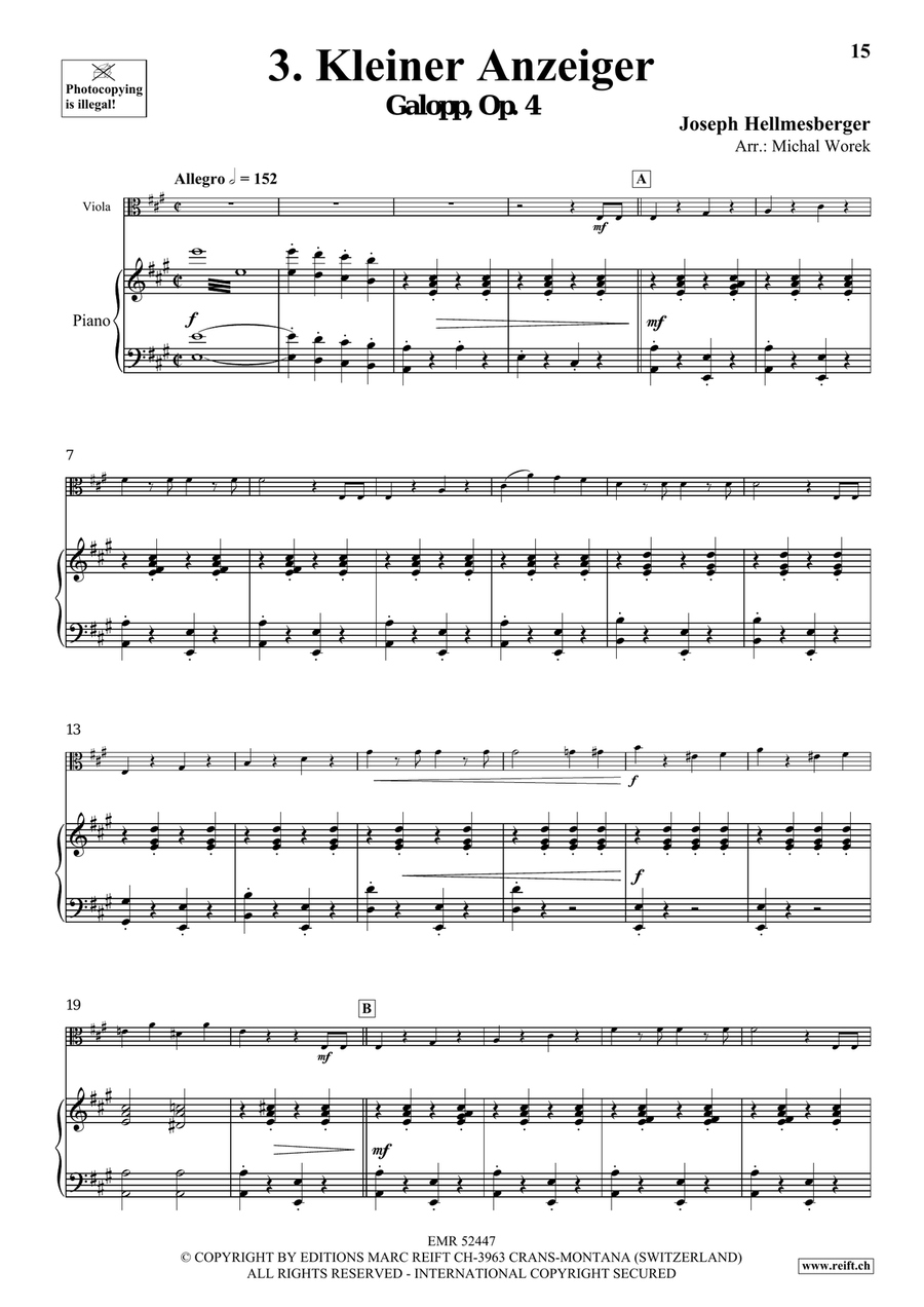 Around The World Volume 2 Viola scores gallery preview page 9
