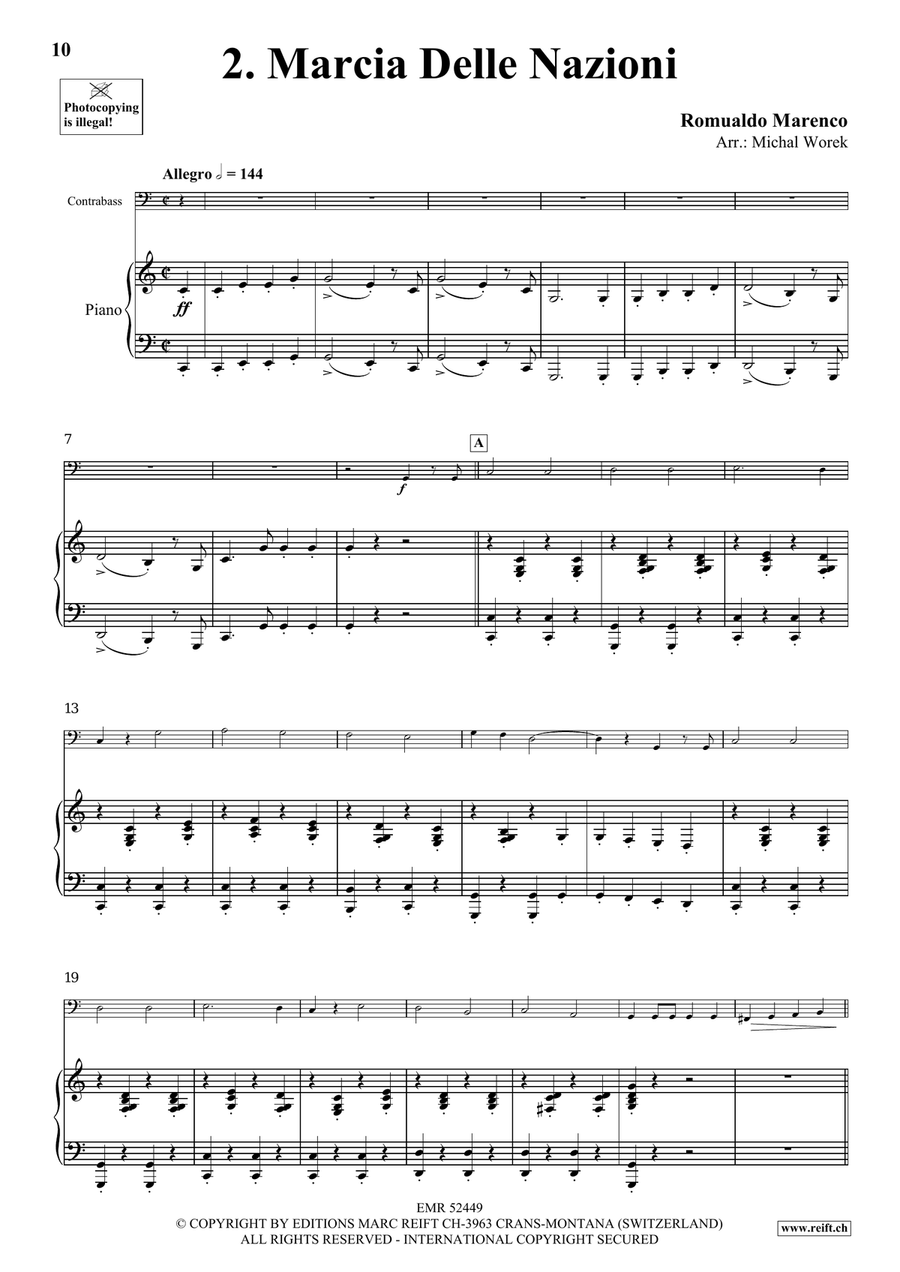 Around The World Volume 2 Double Bass scores gallery preview page 7
