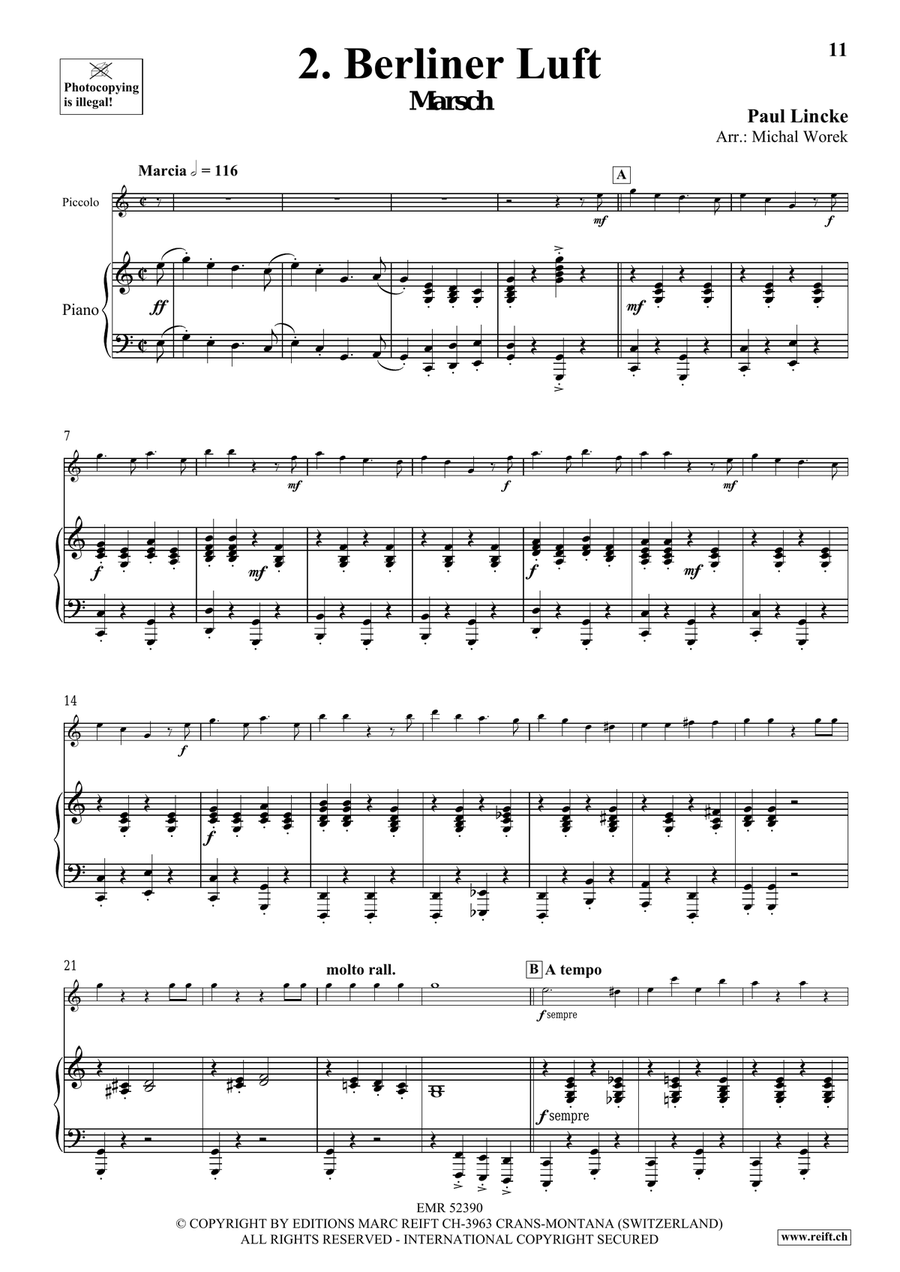 Around The World Volume 1 Piccolo scores gallery preview page 7