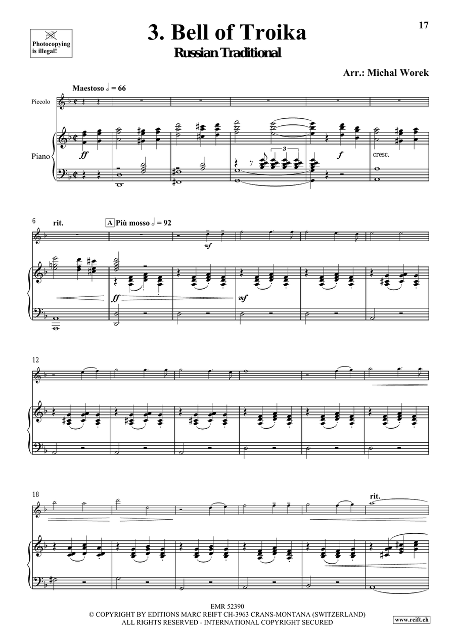 Around The World Volume 1 Piccolo scores gallery preview page 9