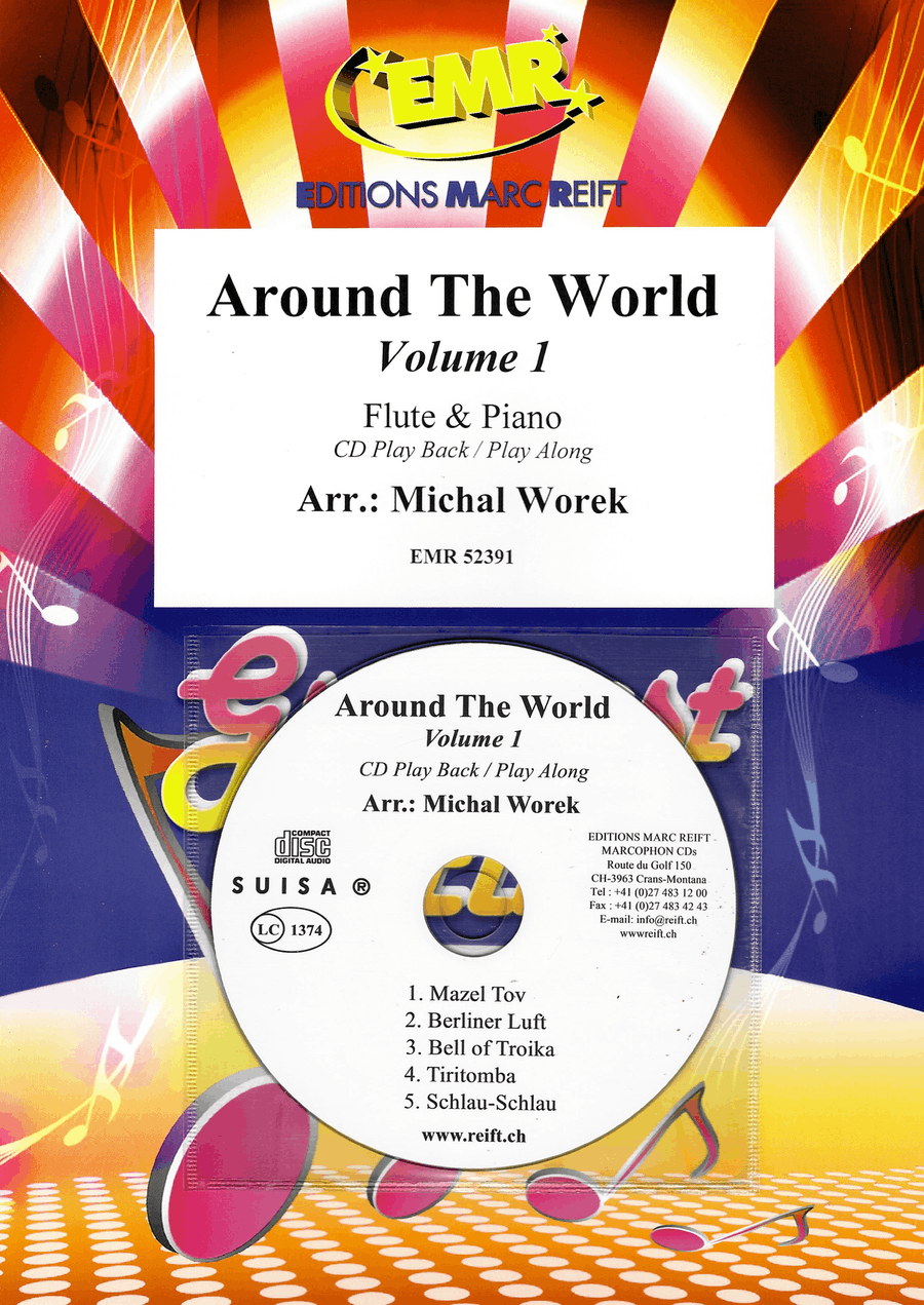 Around The World Volume 1 Flute Solo scores gallery preview page 1