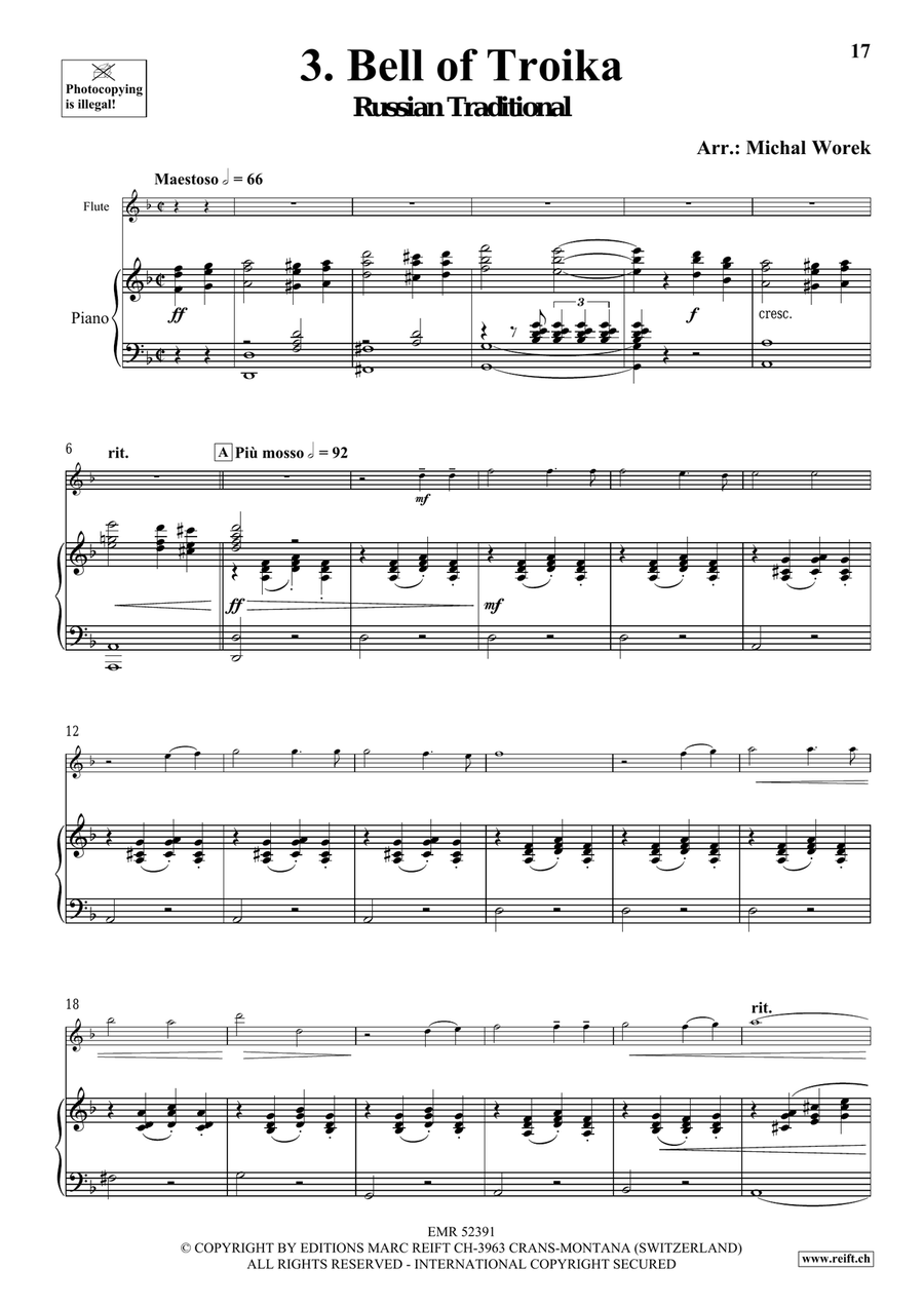 Around The World Volume 1 Flute Solo scores gallery preview page 9