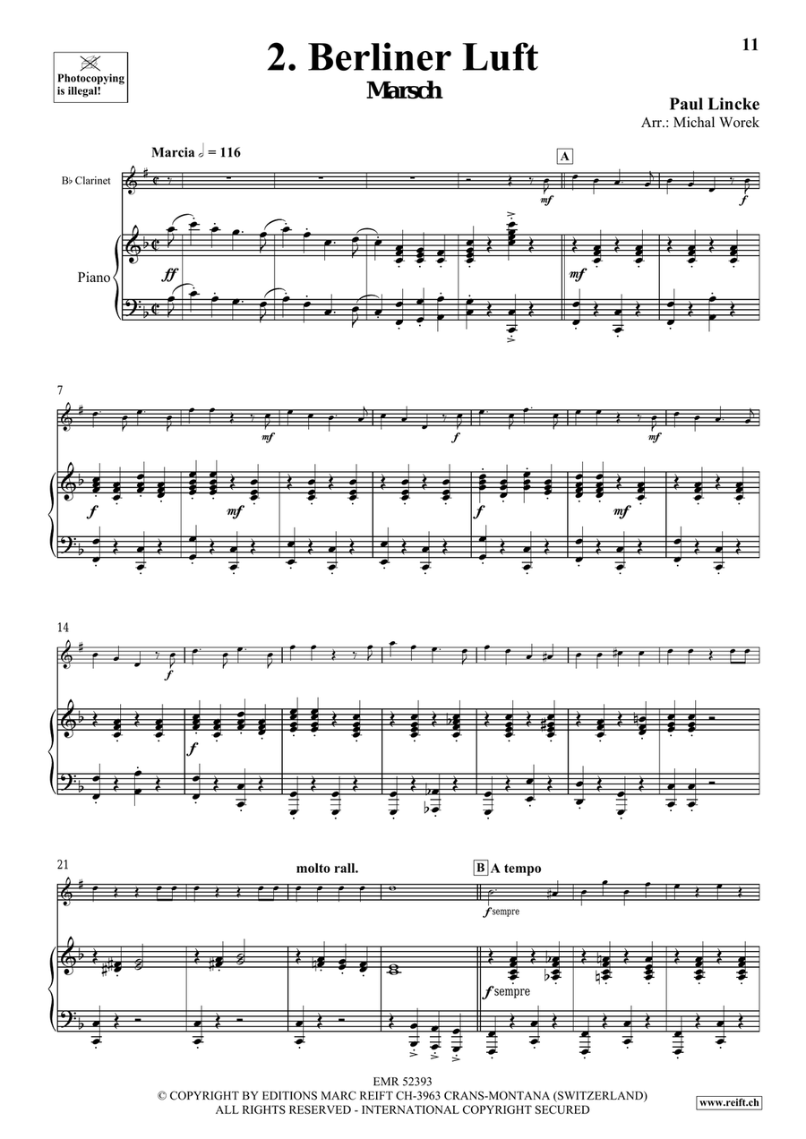 Around The World Volume 1 Clarinet Solo scores gallery preview page 7