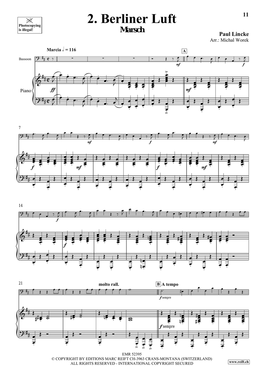 Around The World Volume 1 Bassoon Solo scores gallery preview page 7