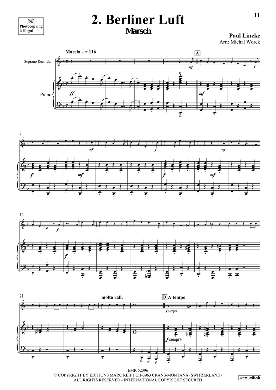 Around The World Volume 1 Soprano Recorder scores gallery preview page 7