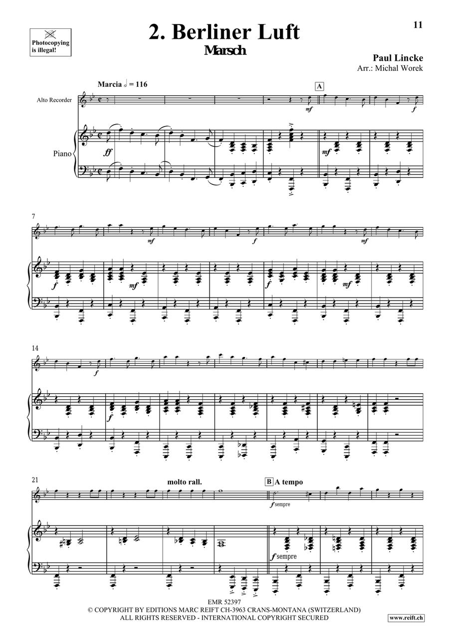 Around The World Volume 1 Alto Recorder scores gallery preview page 7