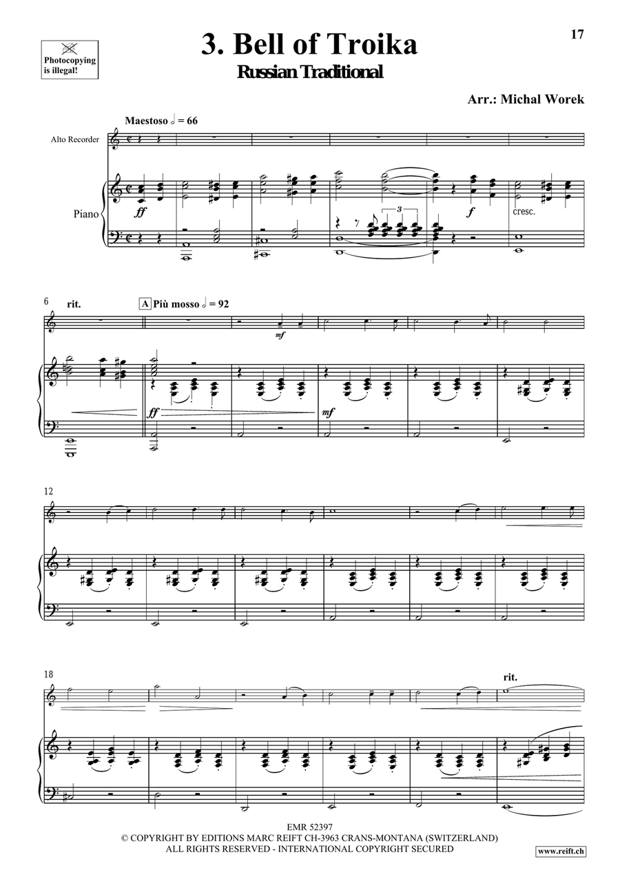Around The World Volume 1 Alto Recorder scores gallery preview page 9
