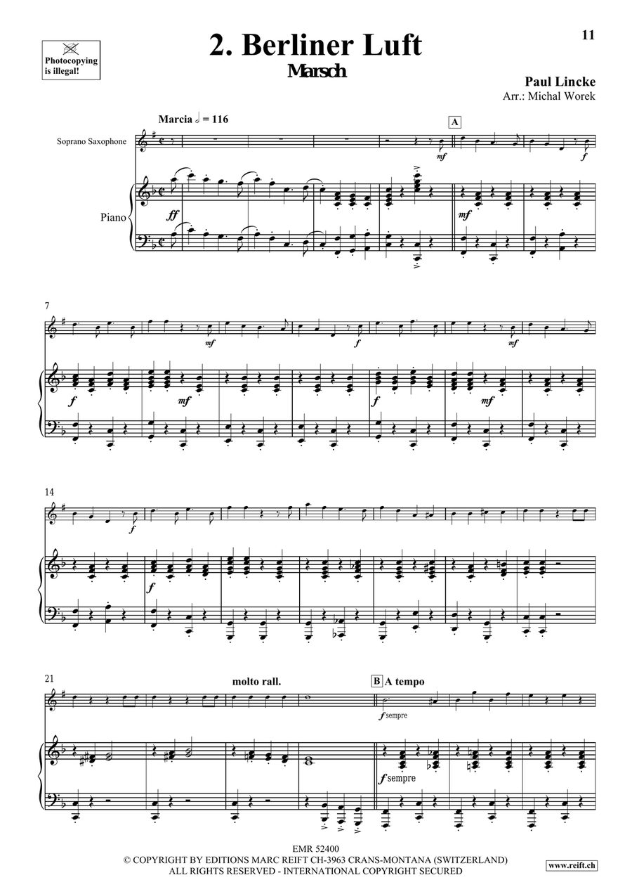 Around The World Volume 1 Soprano Saxophone scores gallery preview page 7