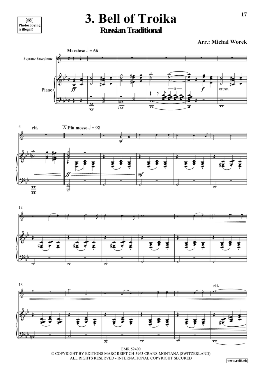 Around The World Volume 1 Soprano Saxophone scores gallery preview page 9