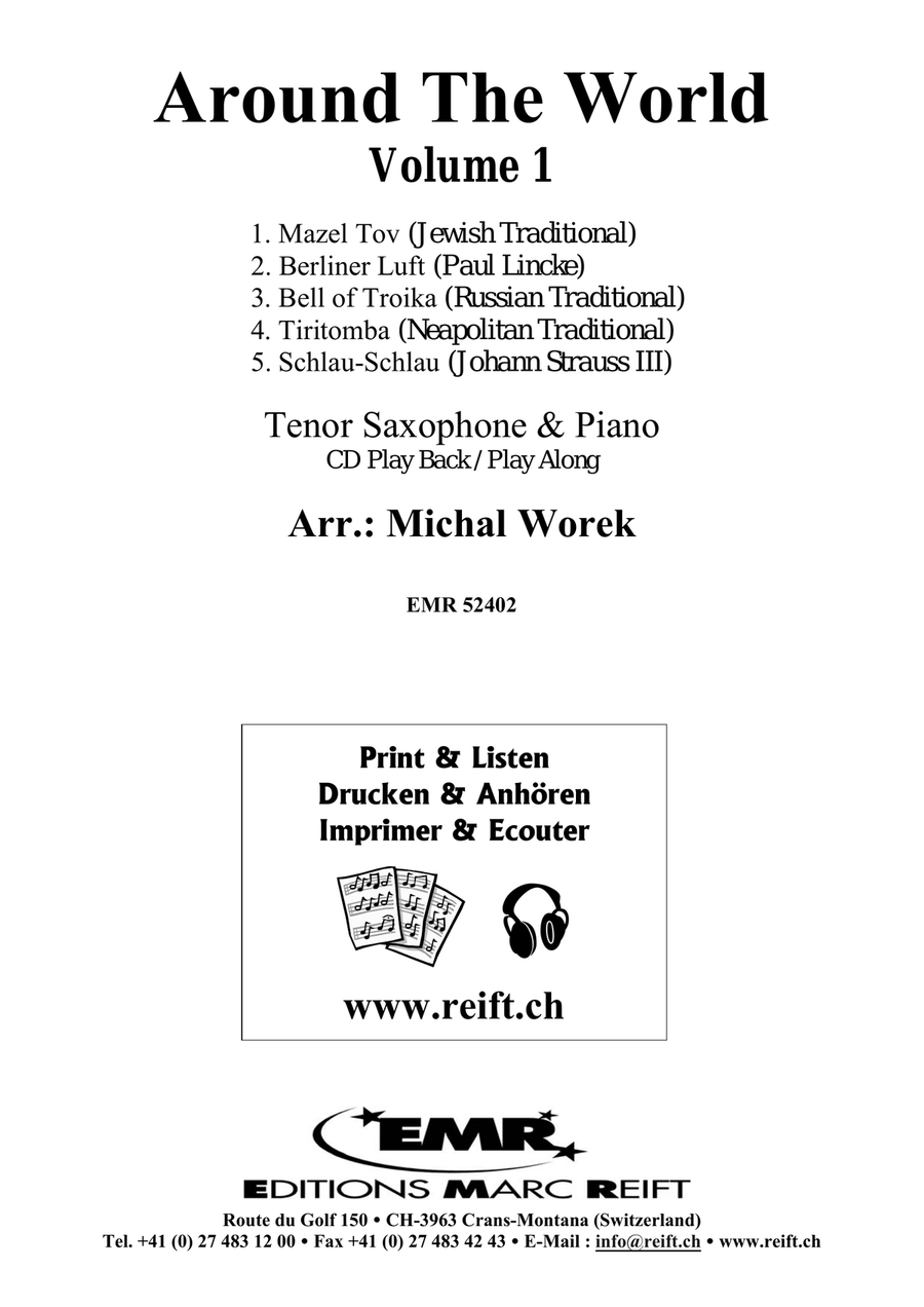 Around The World Volume 1 Tenor Saxophone scores gallery preview page 2