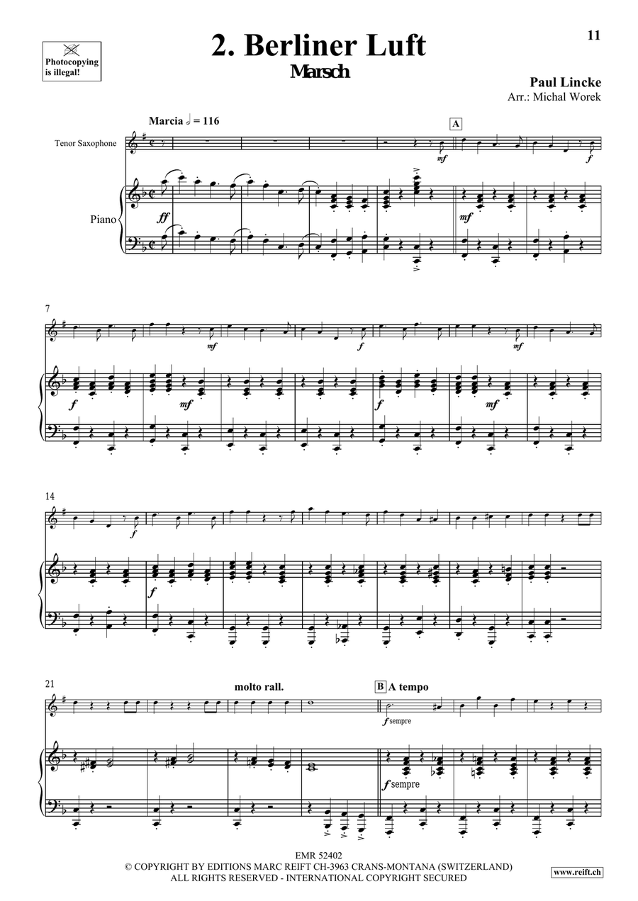 Around The World Volume 1 Tenor Saxophone scores gallery preview page 7