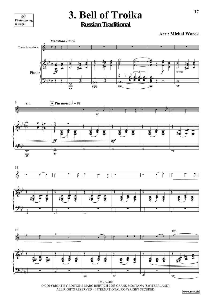 Around The World Volume 1 Tenor Saxophone scores gallery preview page 9