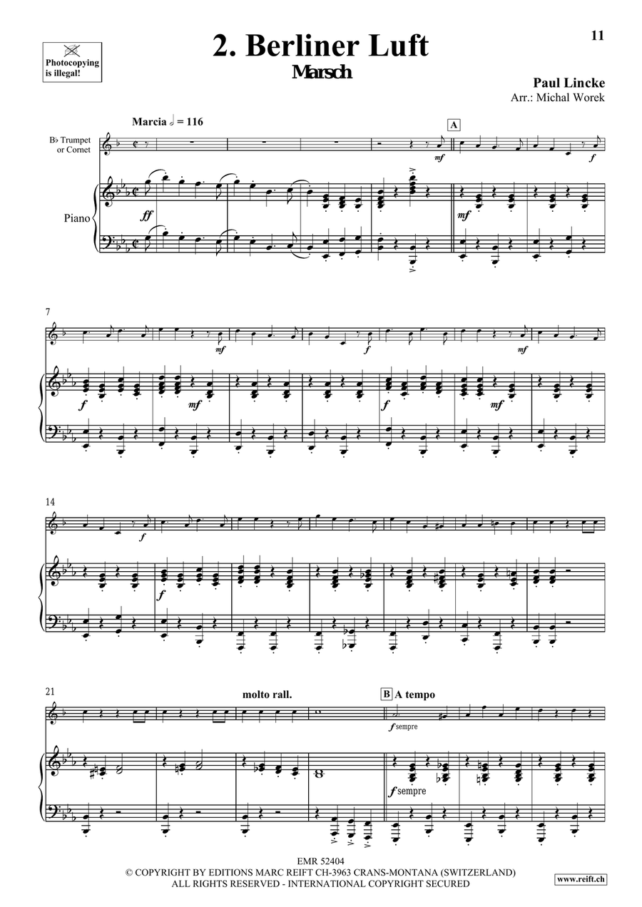 Around The World Volume 1 Cornet scores gallery preview page 7