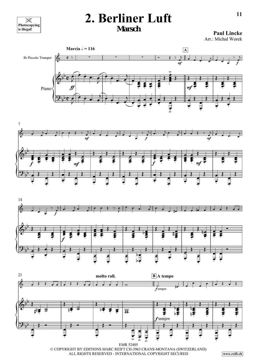 Around The World Volume 1 Piccolo Trumpet scores gallery preview page 7