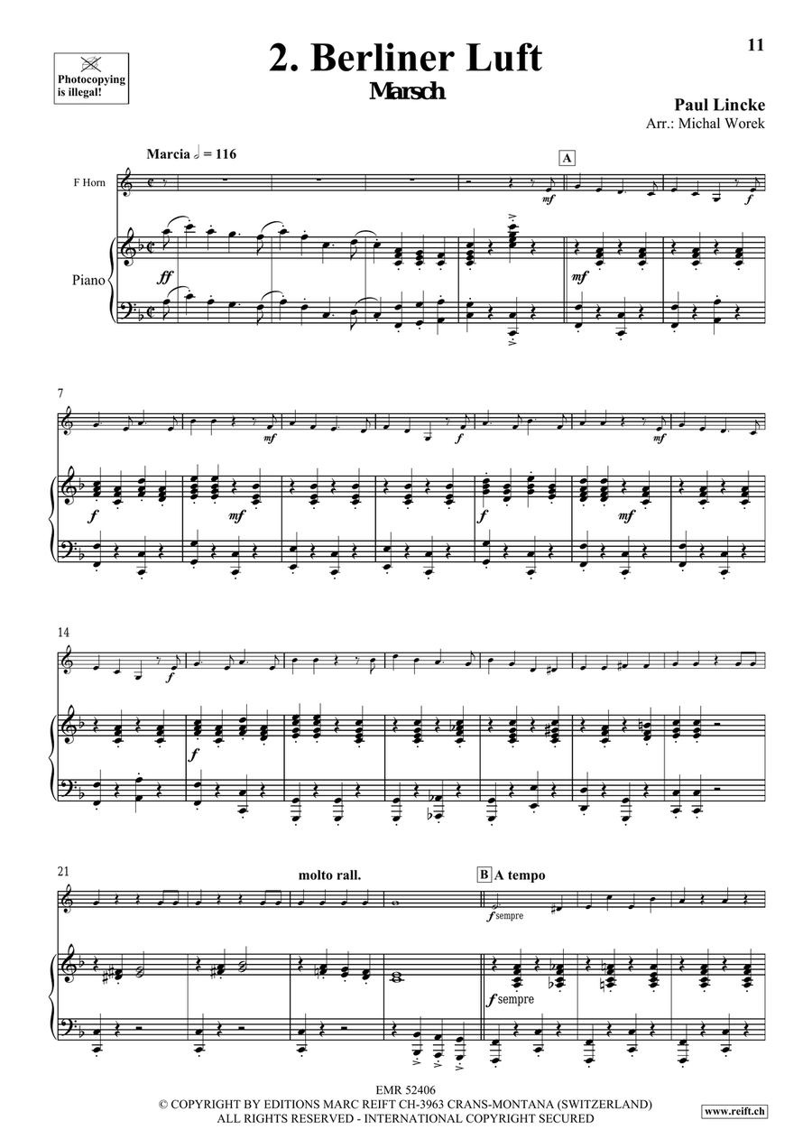Around The World Volume 1 Horn scores gallery preview page 7