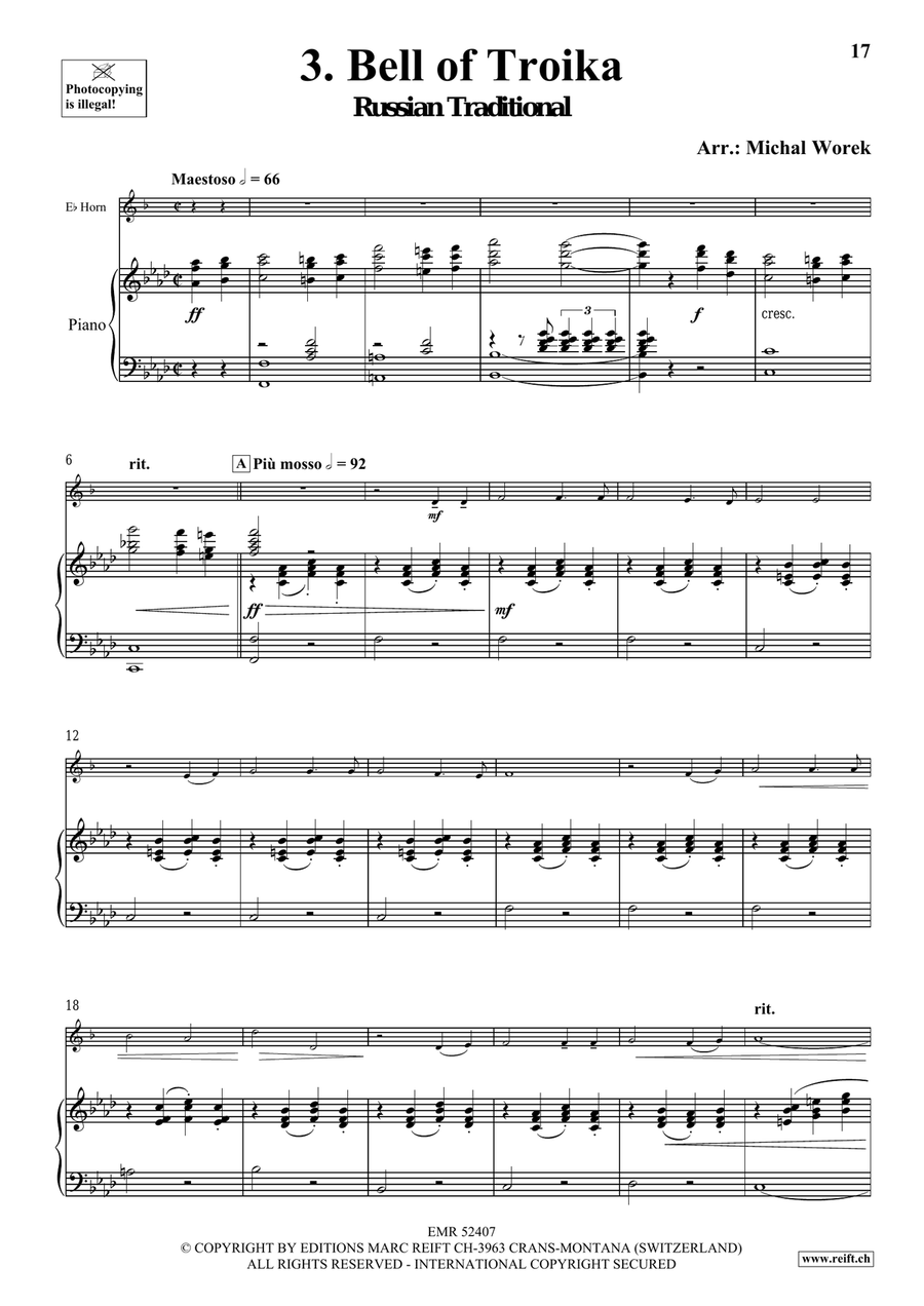 Around The World Volume 1 Horn scores gallery preview page 9