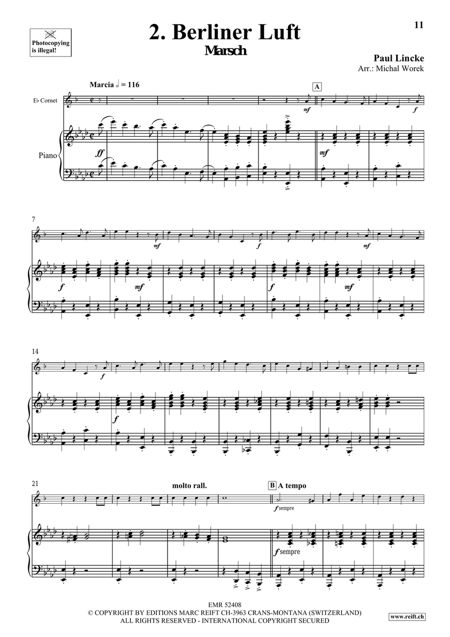 Around The World Volume 1 Cornet scores gallery preview page 7