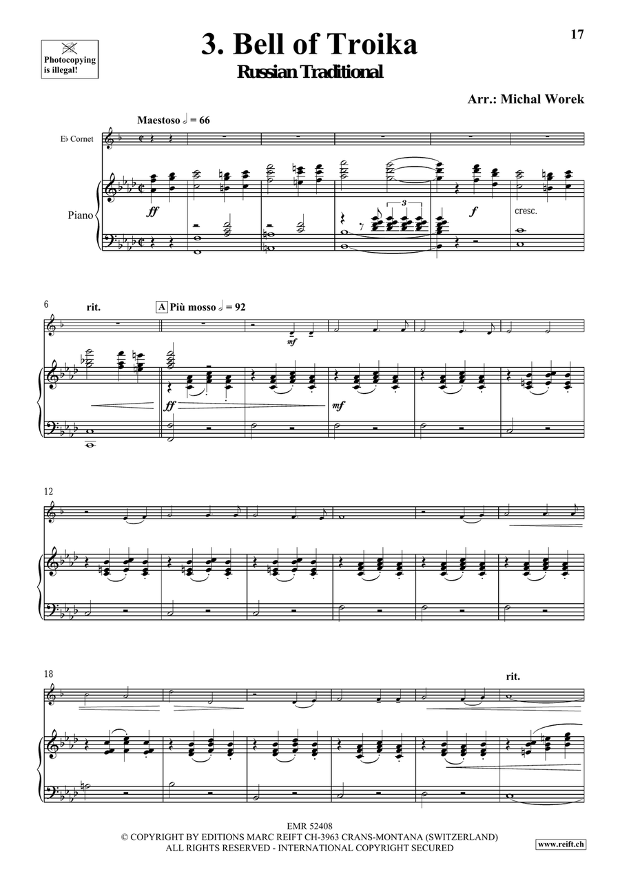 Around The World Volume 1 Cornet scores gallery preview page 9