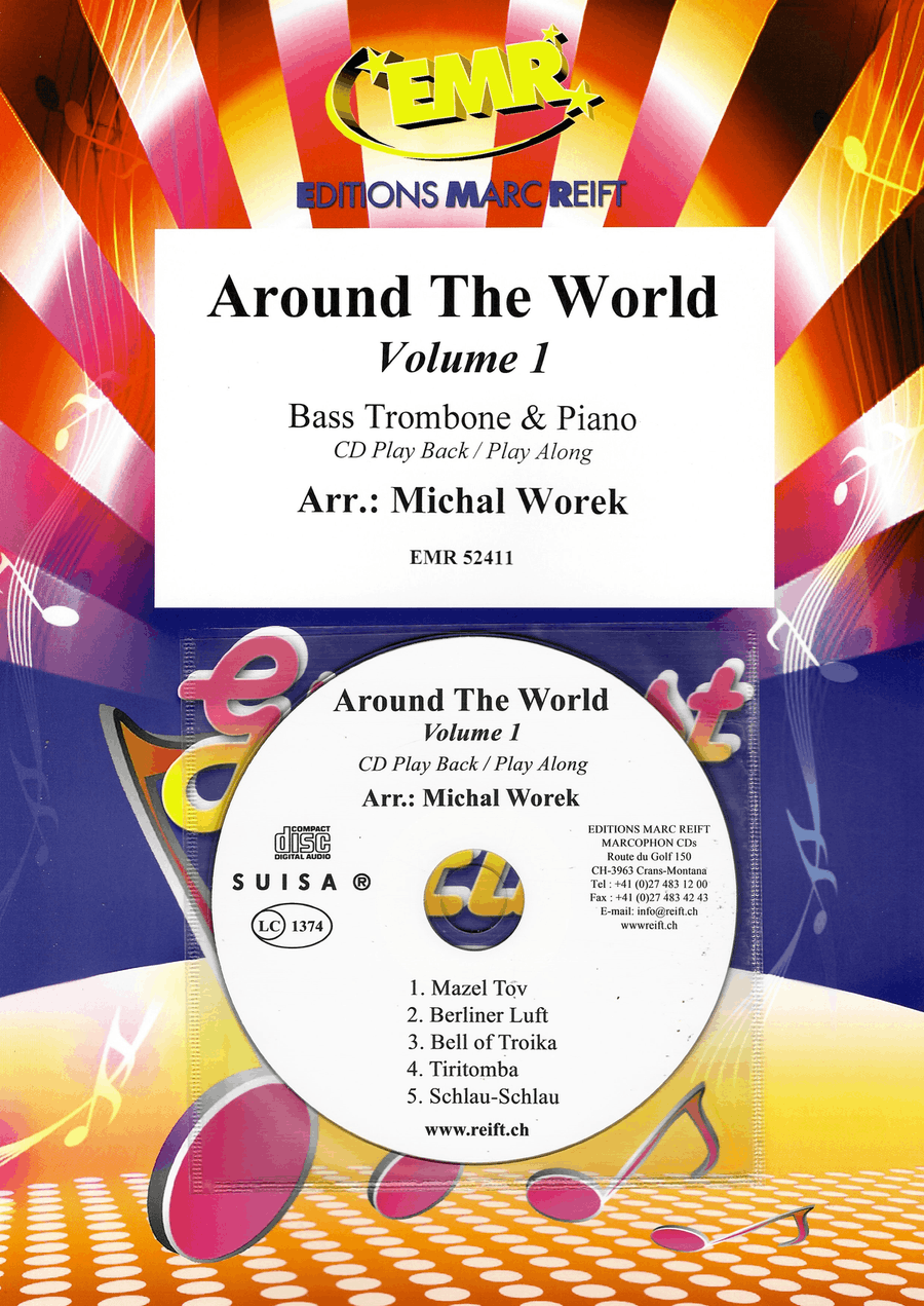 Around The World Volume 1 Trombone scores gallery preview page 1