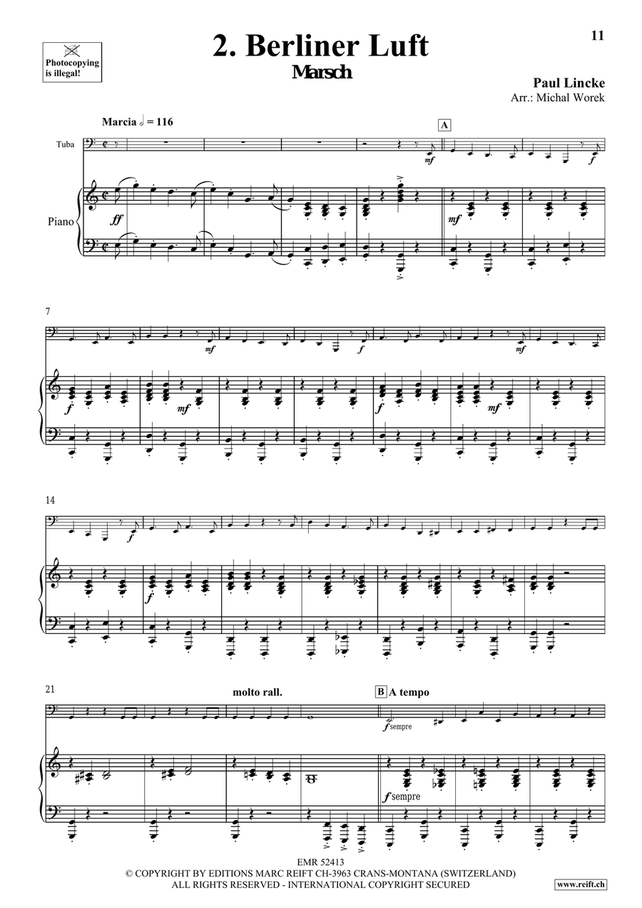 Around The World Volume 1 Tuba scores gallery preview page 7