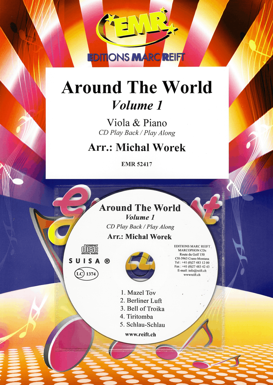 Around The World Volume 1 Viola scores gallery preview page 1