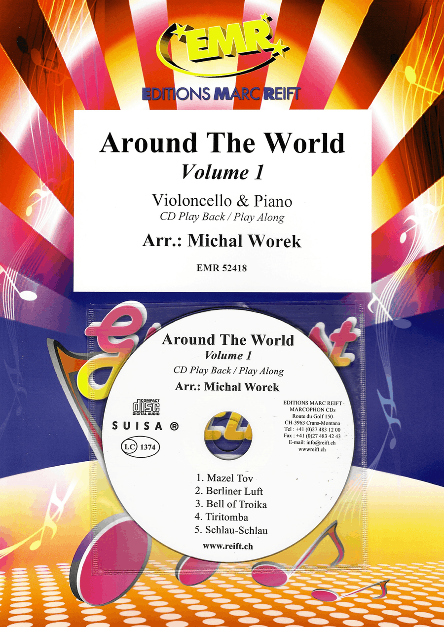 Around The World Volume 1 Piano Accompaniment scores gallery preview page 1