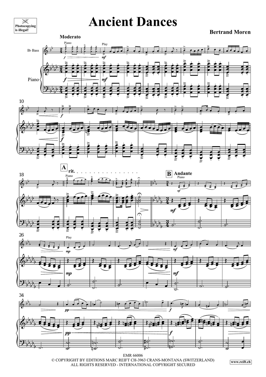Ancient Dances Ancient Dances Voice Solo scores gallery preview page 5
