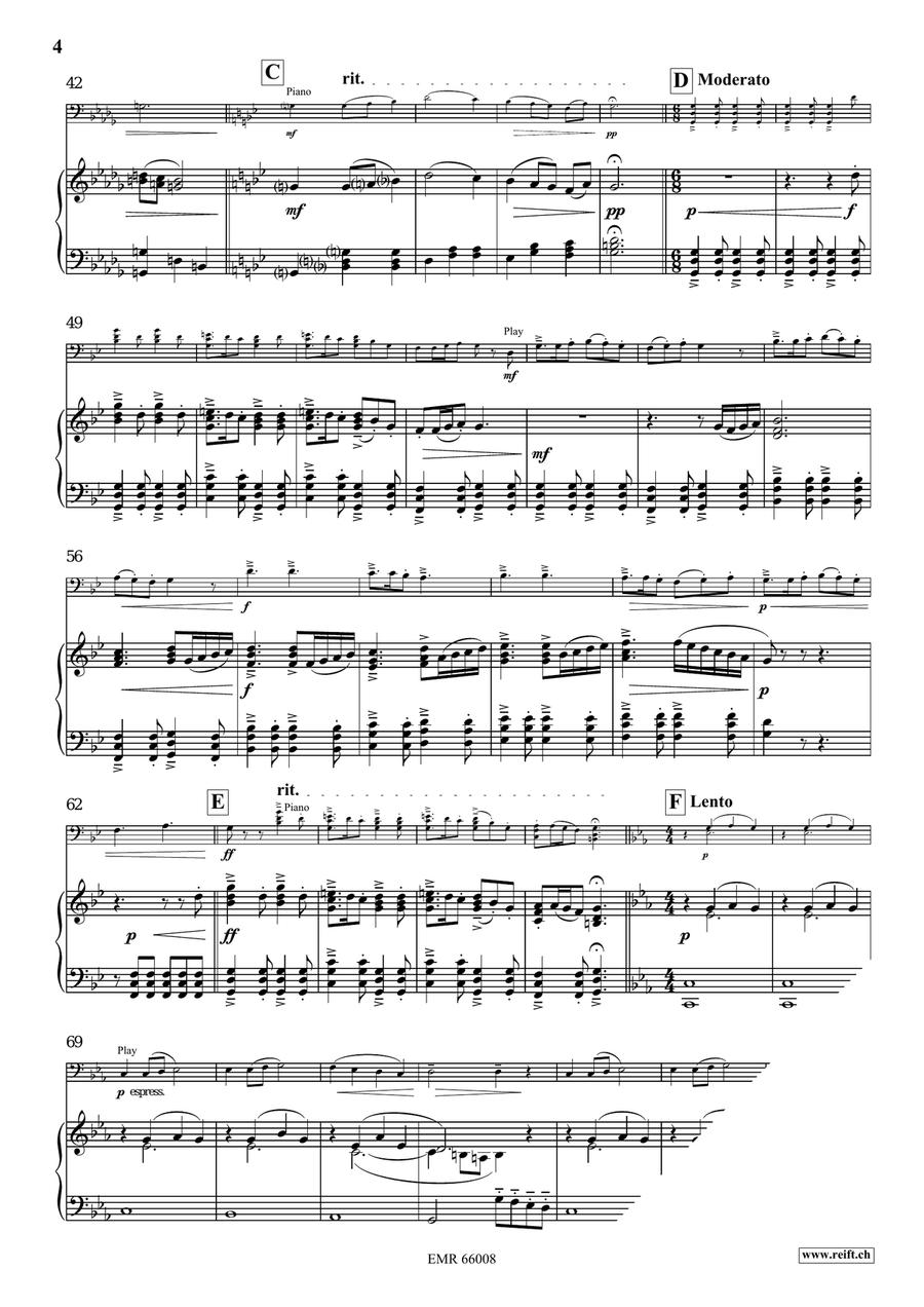 Ancient Dances Ancient Dances Double Bass scores gallery preview page 6
