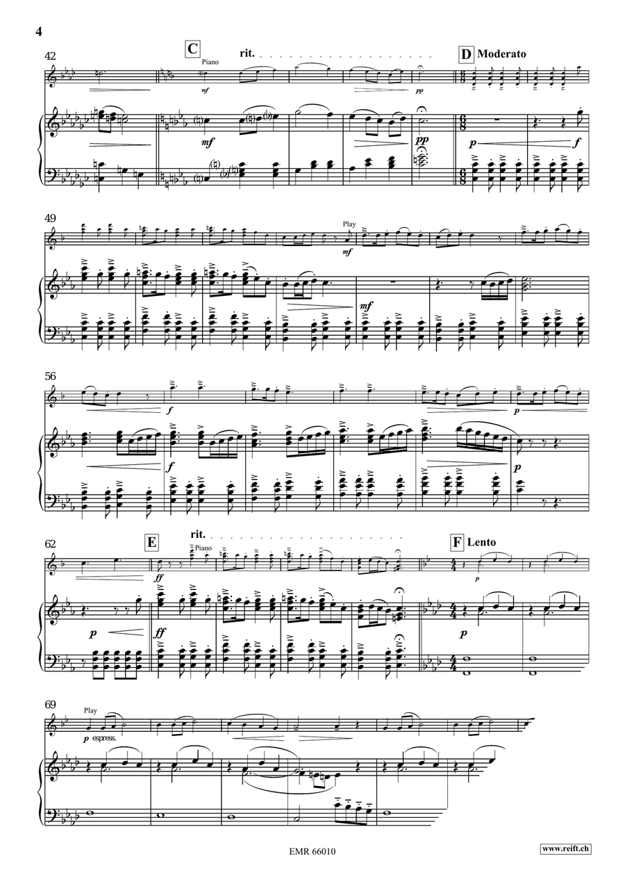 Ancient Dances Ancient Dances Clarinet Solo scores gallery preview page 6