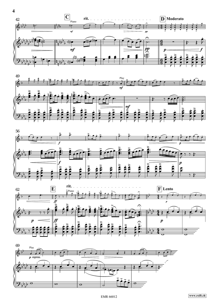Ancient Dances Ancient Dances Soprano Saxophone scores gallery preview page 6