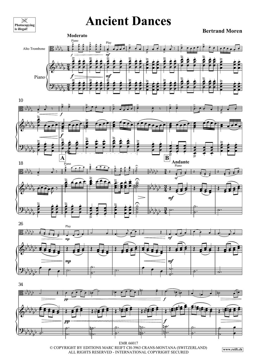 Ancient Dances Ancient Dances Piano Accompaniment scores gallery preview page 5