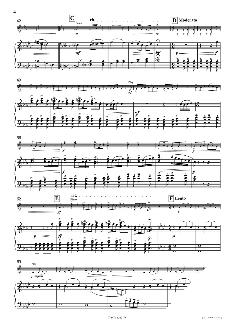 Ancient Dances by Bertrand Moren Cornet - Sheet Music page 6