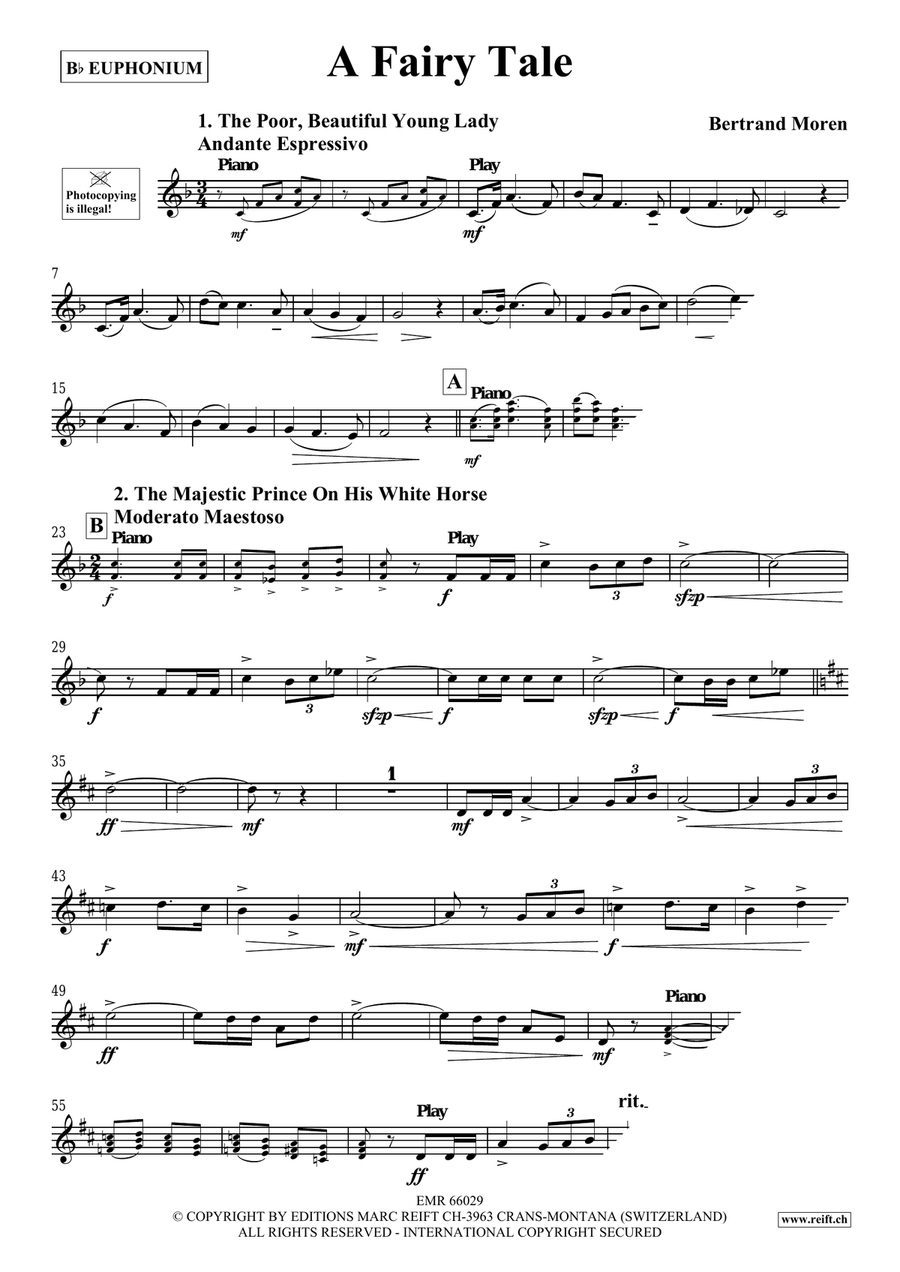 A Fairy Tale A Fairy Tale Euphonium scores gallery preview page 4