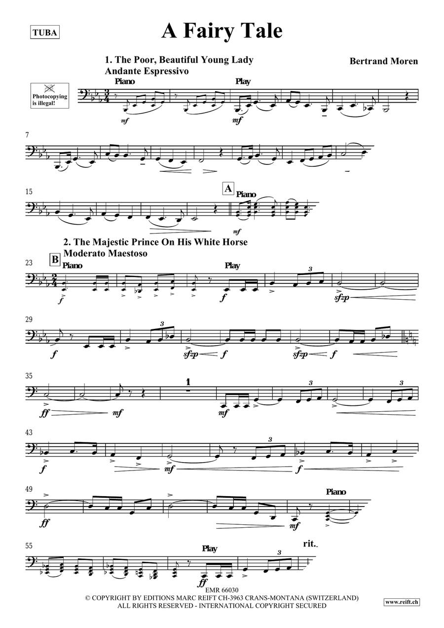 A Fairy Tale A Fairy Tale Tuba scores gallery preview page 4