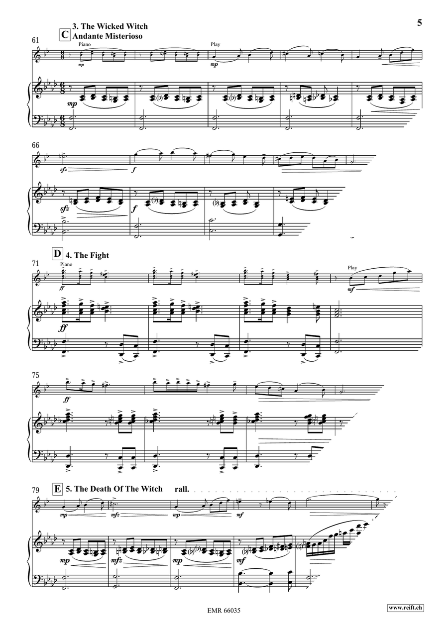 A Fairy Tale A Fairy Tale Clarinet Solo scores gallery preview page 7