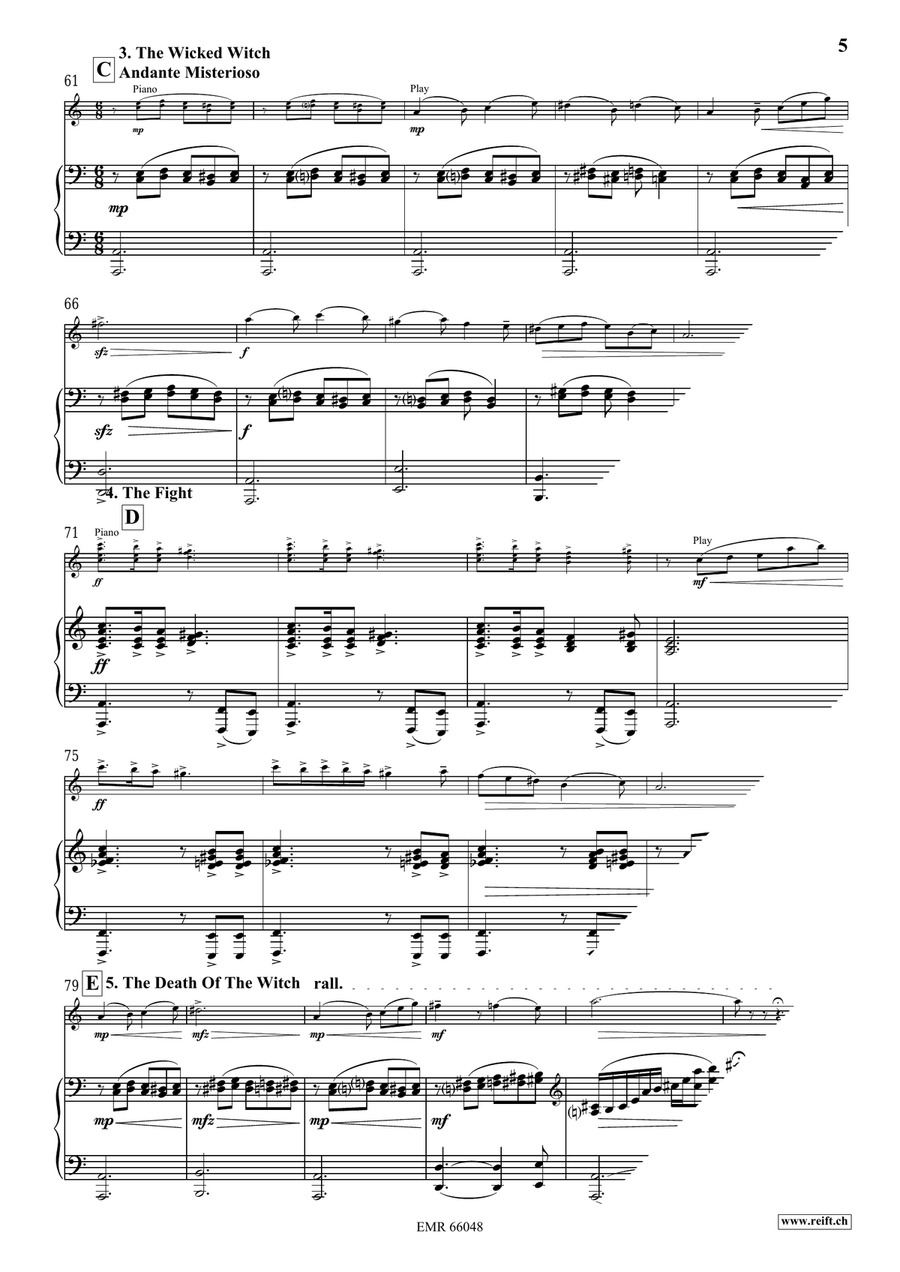 A Fairy Tale A Fairy Tale Violin Solo scores gallery preview page 7