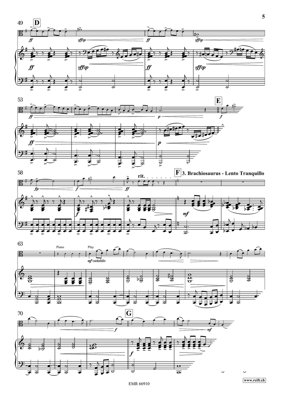 A Jurassic Fantasy A Jurassic Fantasy Piano Accompaniment scores gallery preview page 7