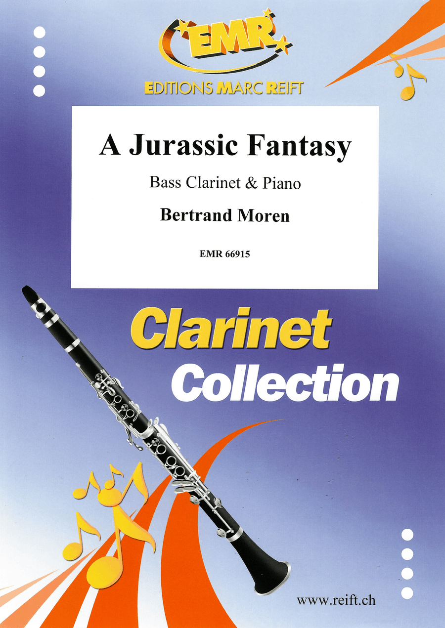 A Jurassic Fantasy A Jurassic Fantasy Bass Clarinet scores gallery preview page 1