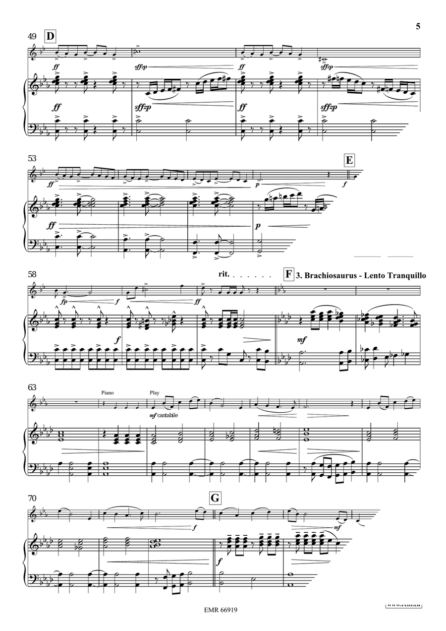 A Jurassic Fantasy A Jurassic Fantasy Horn scores gallery preview page 7