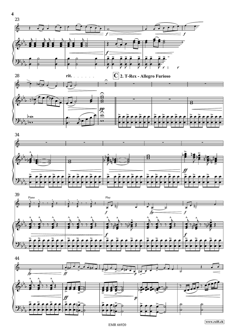A Jurassic Fantasy A Jurassic Fantasy Horn scores gallery preview page 6