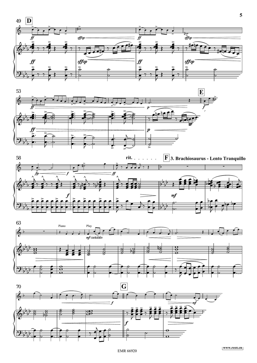A Jurassic Fantasy A Jurassic Fantasy Horn scores gallery preview page 7
