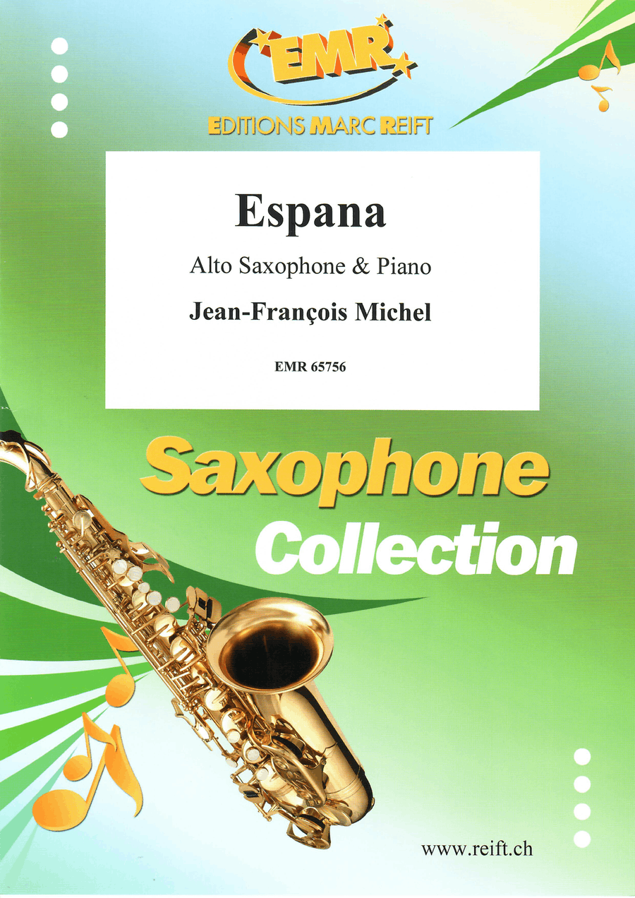 Espana Espana Alto Saxophone scores gallery preview page 1