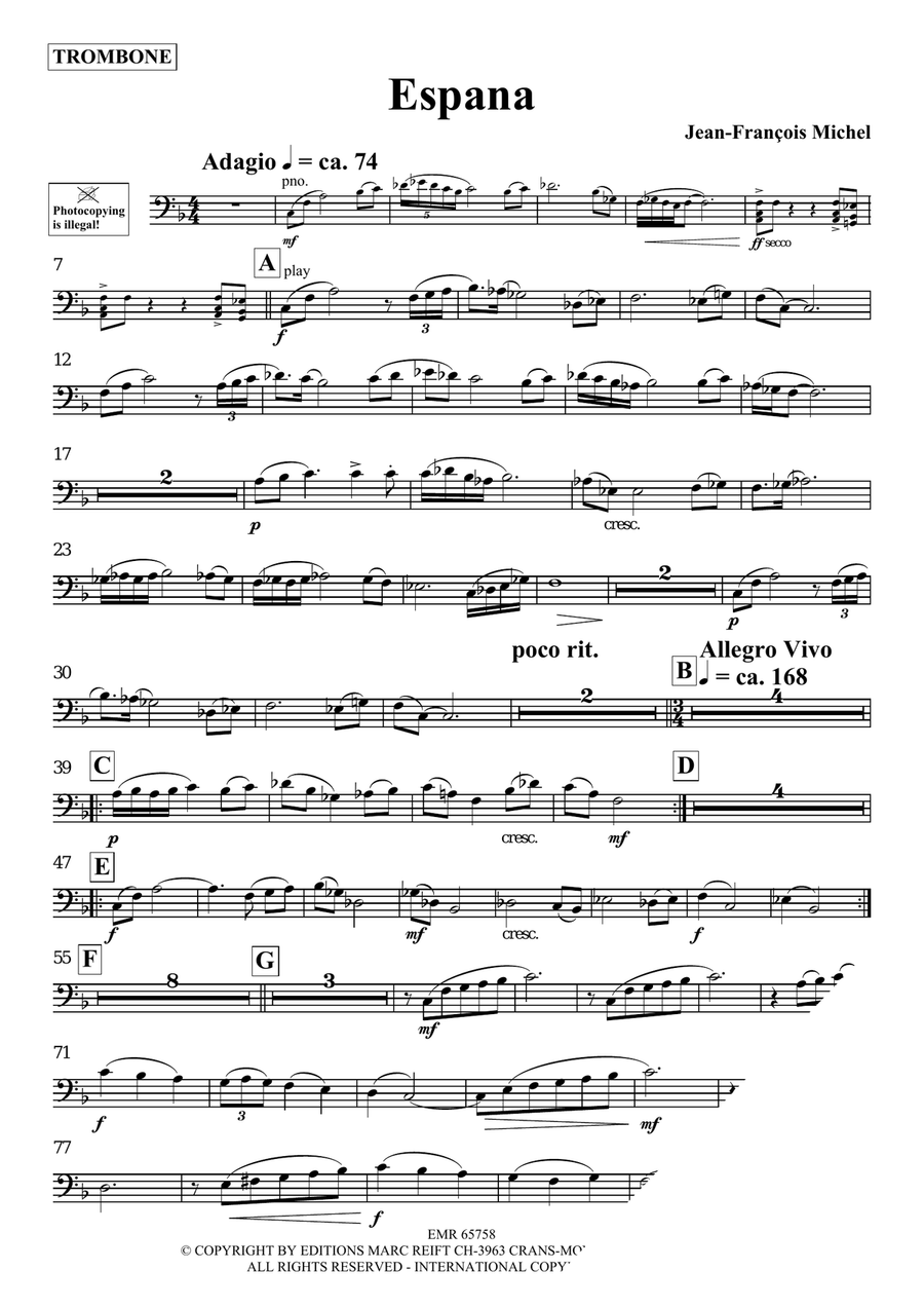 Espana Espana Piano Accompaniment scores gallery preview page 3