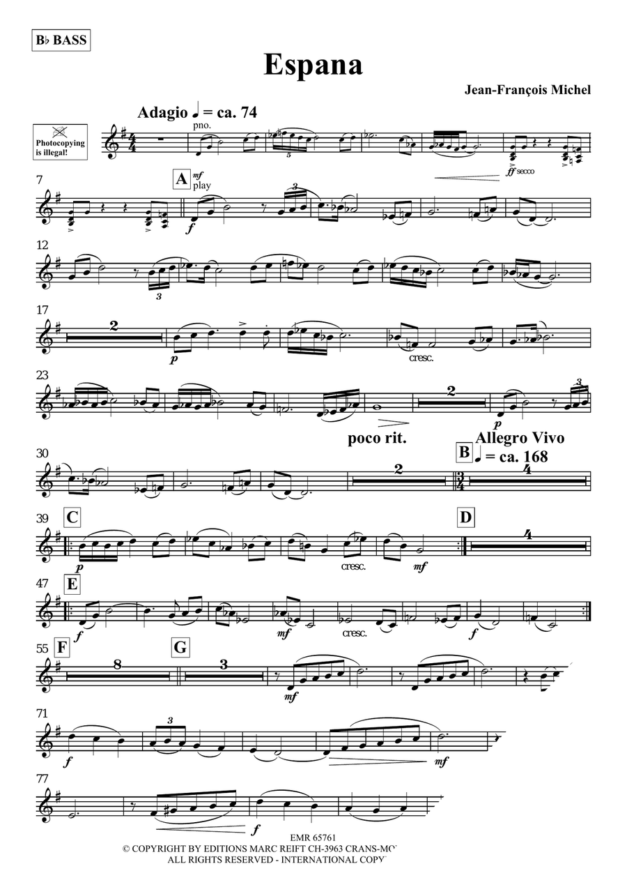 Espana Espana Voice Solo scores gallery preview page 3