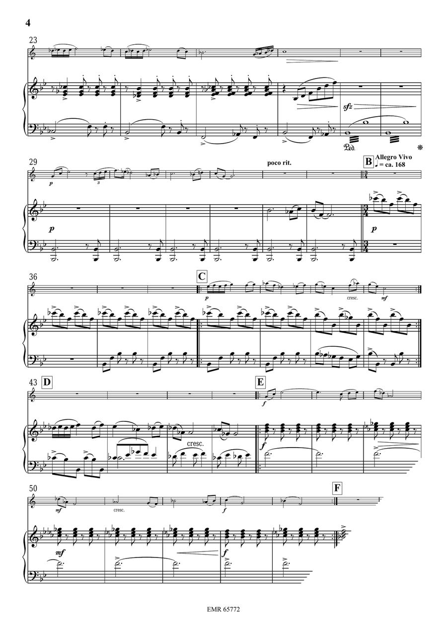 Espana Tenor Saxophone scores gallery preview page 5