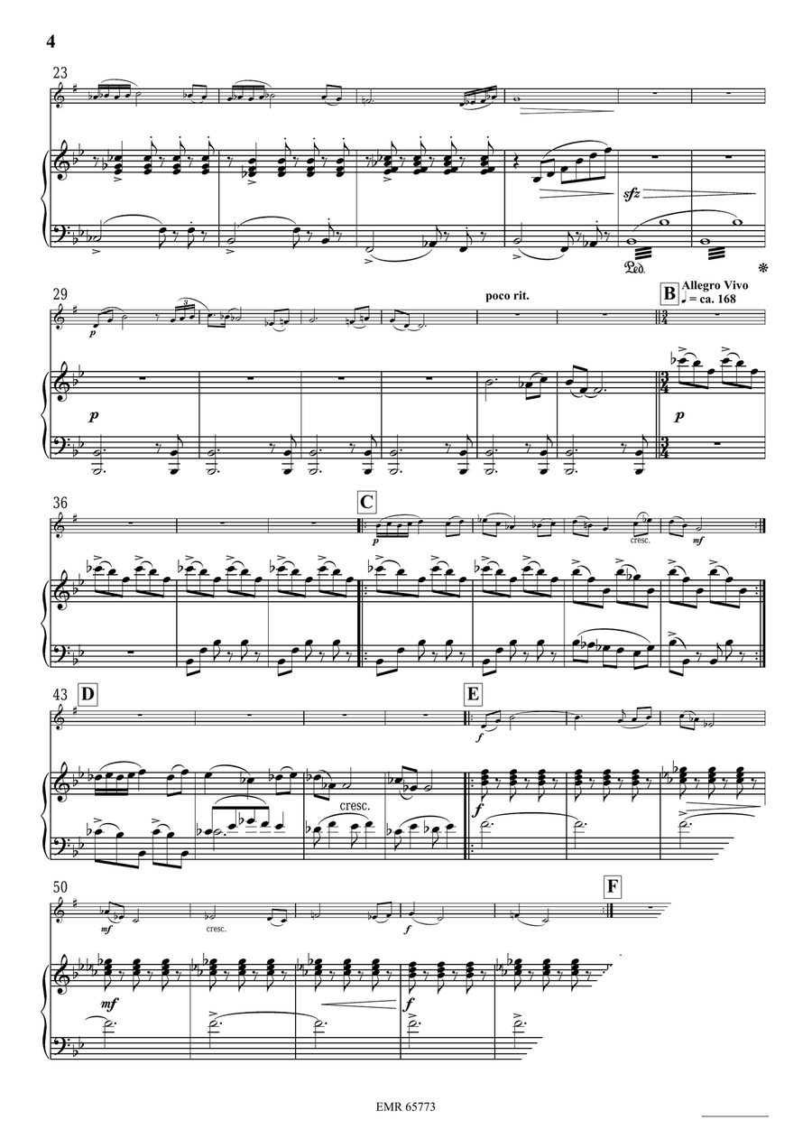 Espana Espana Baritone Saxophone scores gallery preview page 5