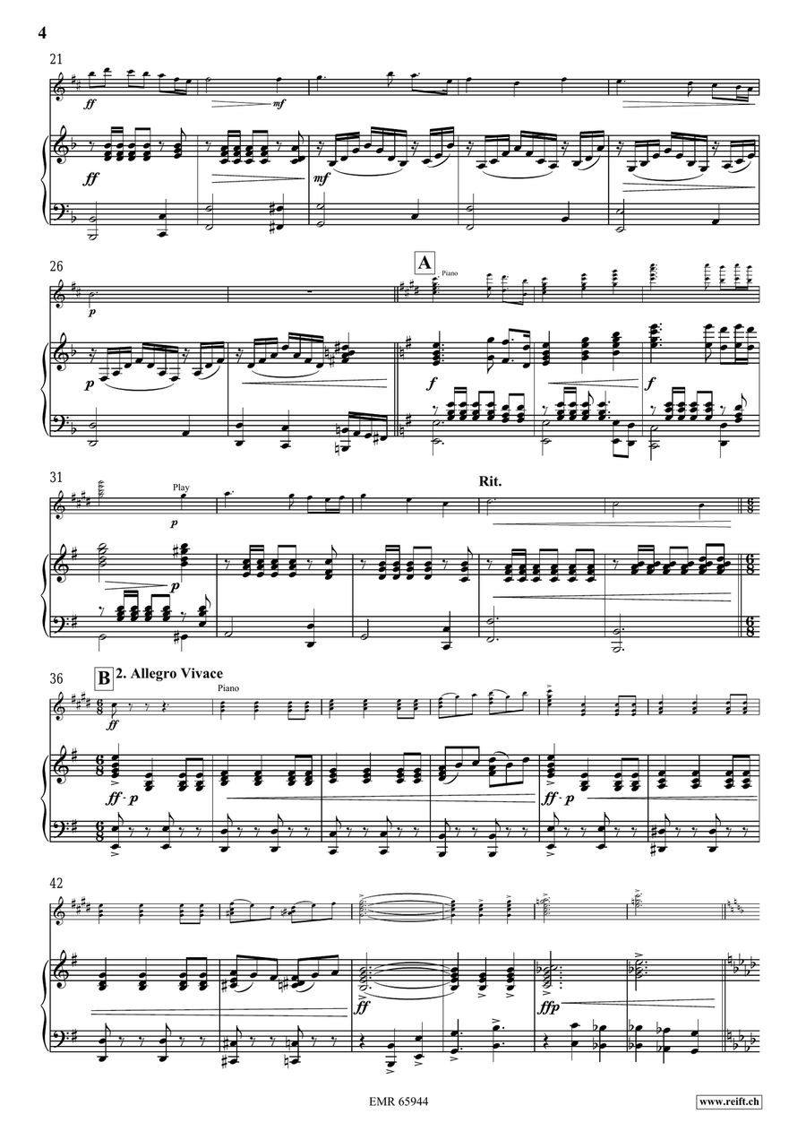 Epic Fantasy Epic Fantasy Alto Saxophone scores gallery preview page 6