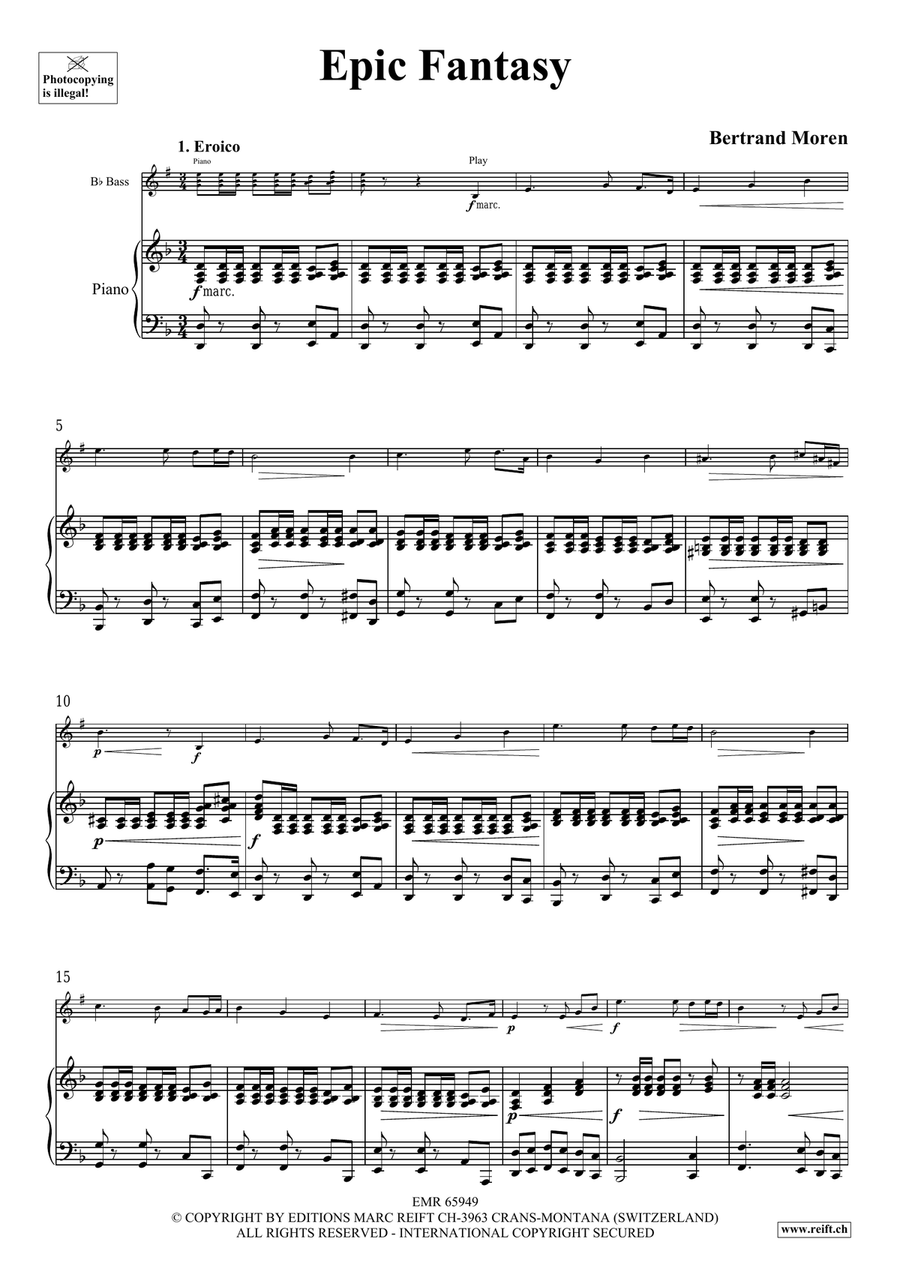 Epic Fantasy Epic Fantasy Voice Solo scores gallery preview page 5