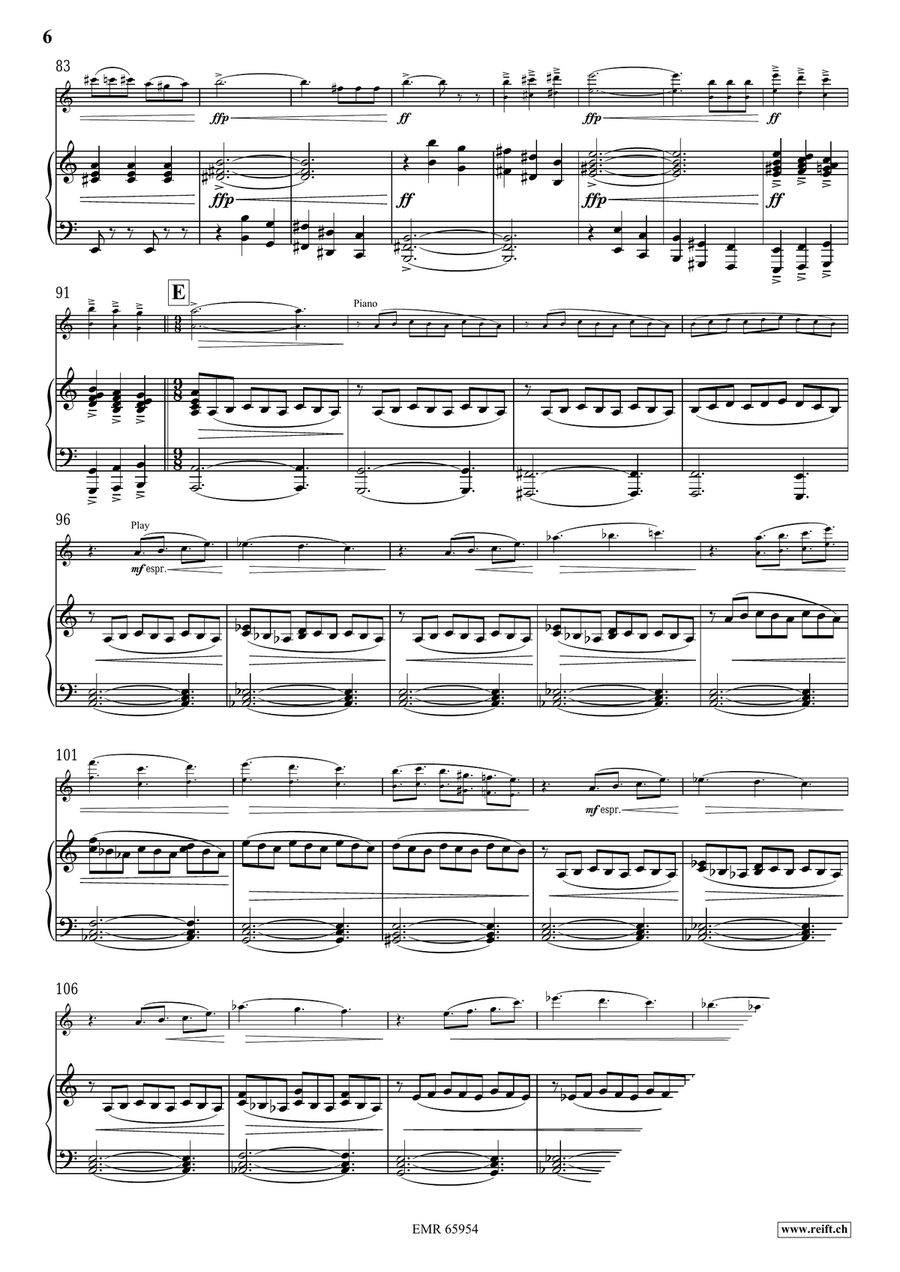Epic Fantasy Epic Fantasy Violin Solo scores gallery preview page 8