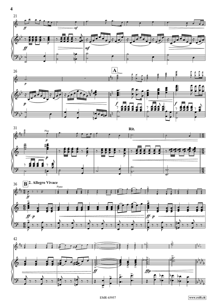 Epic Fantasy Epic Fantasy Clarinet Solo scores gallery preview page 6